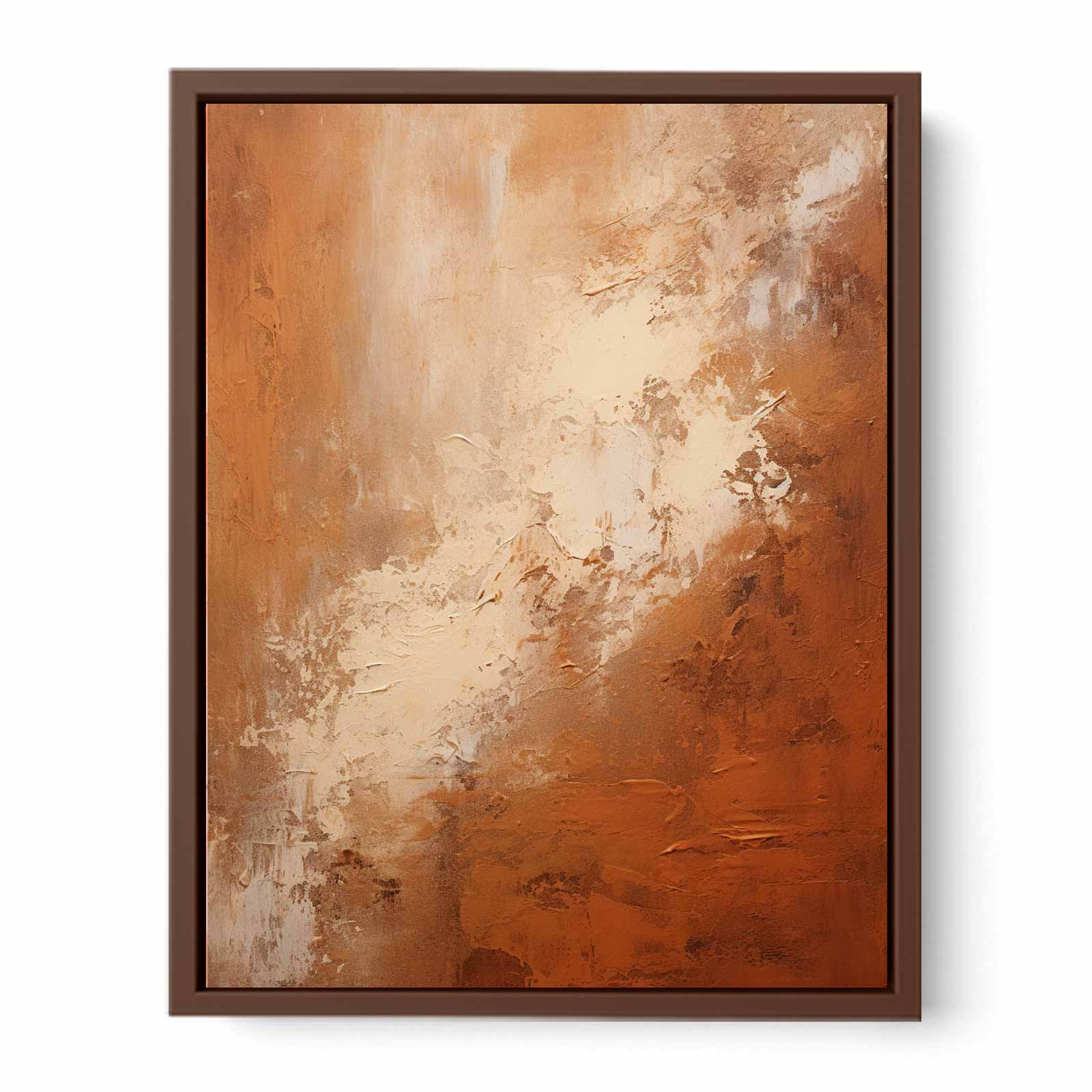 Abstract  Brown Painting