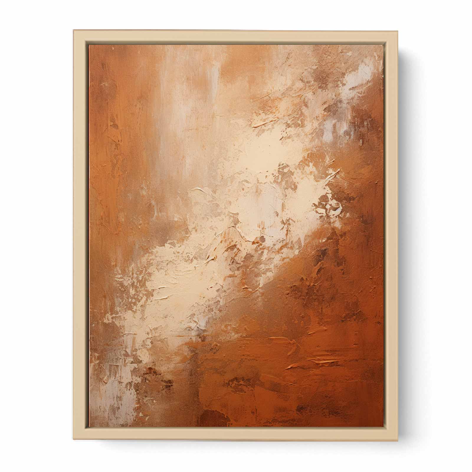 Abstract  Brown Painting