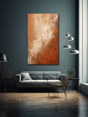 Abstract  Brown Painting