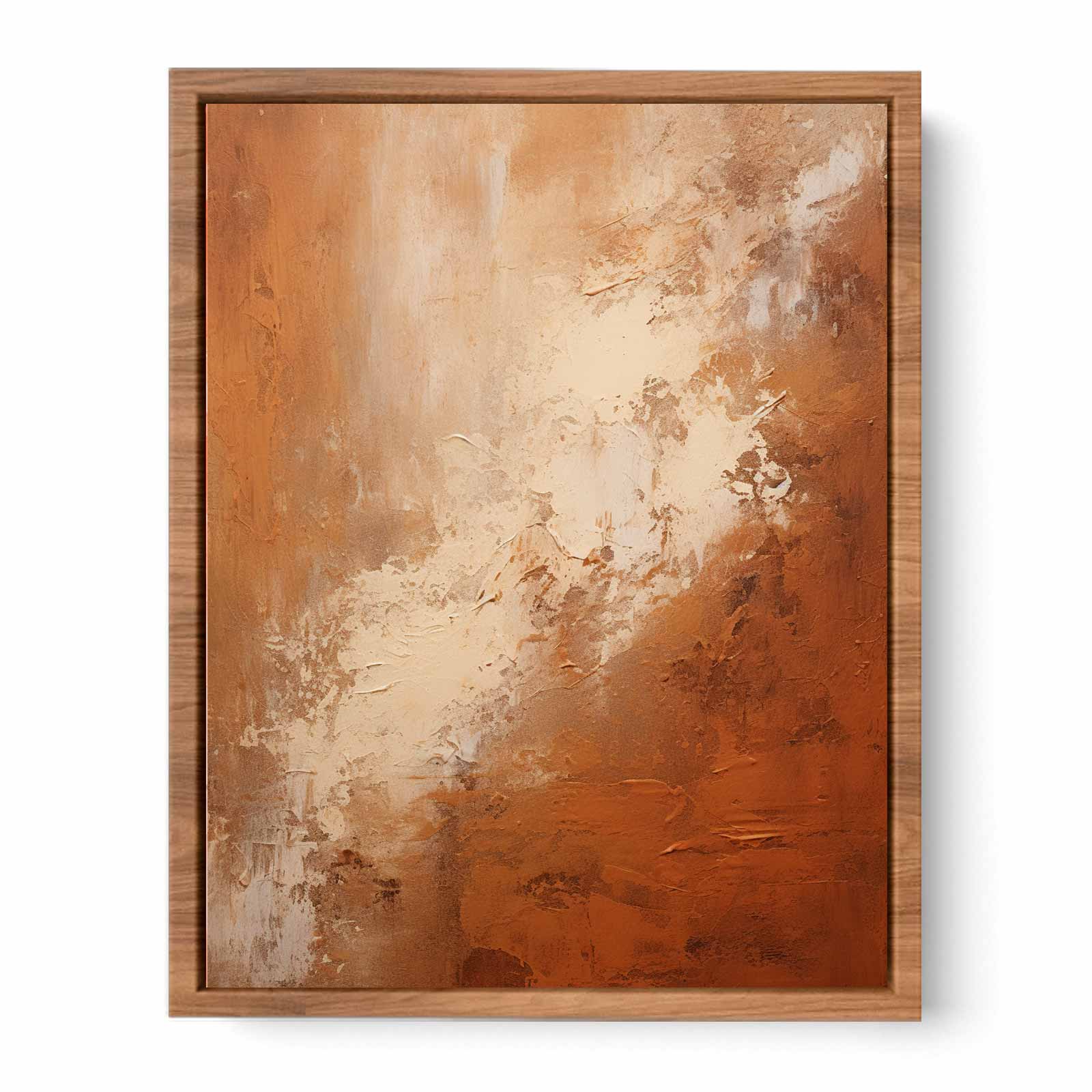 Abstract  Brown Painting