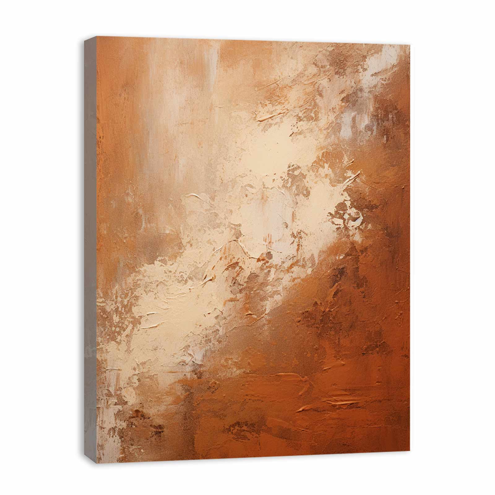 Abstract  Brown Painting