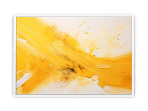 Yellow Abstract Painting
