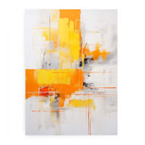 Brown Yellow Abstract Painting artwork preview