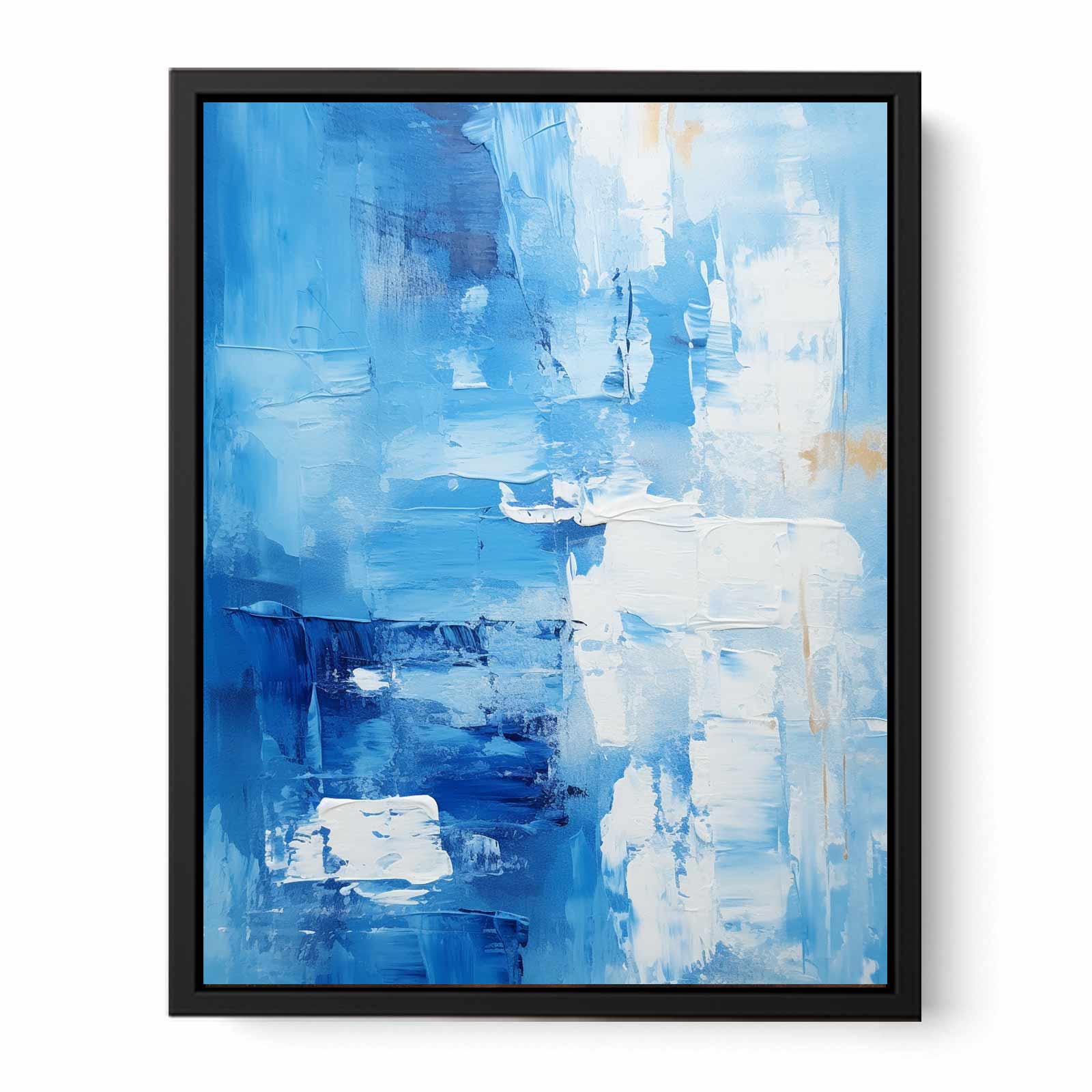 Abstract  Blue Painting