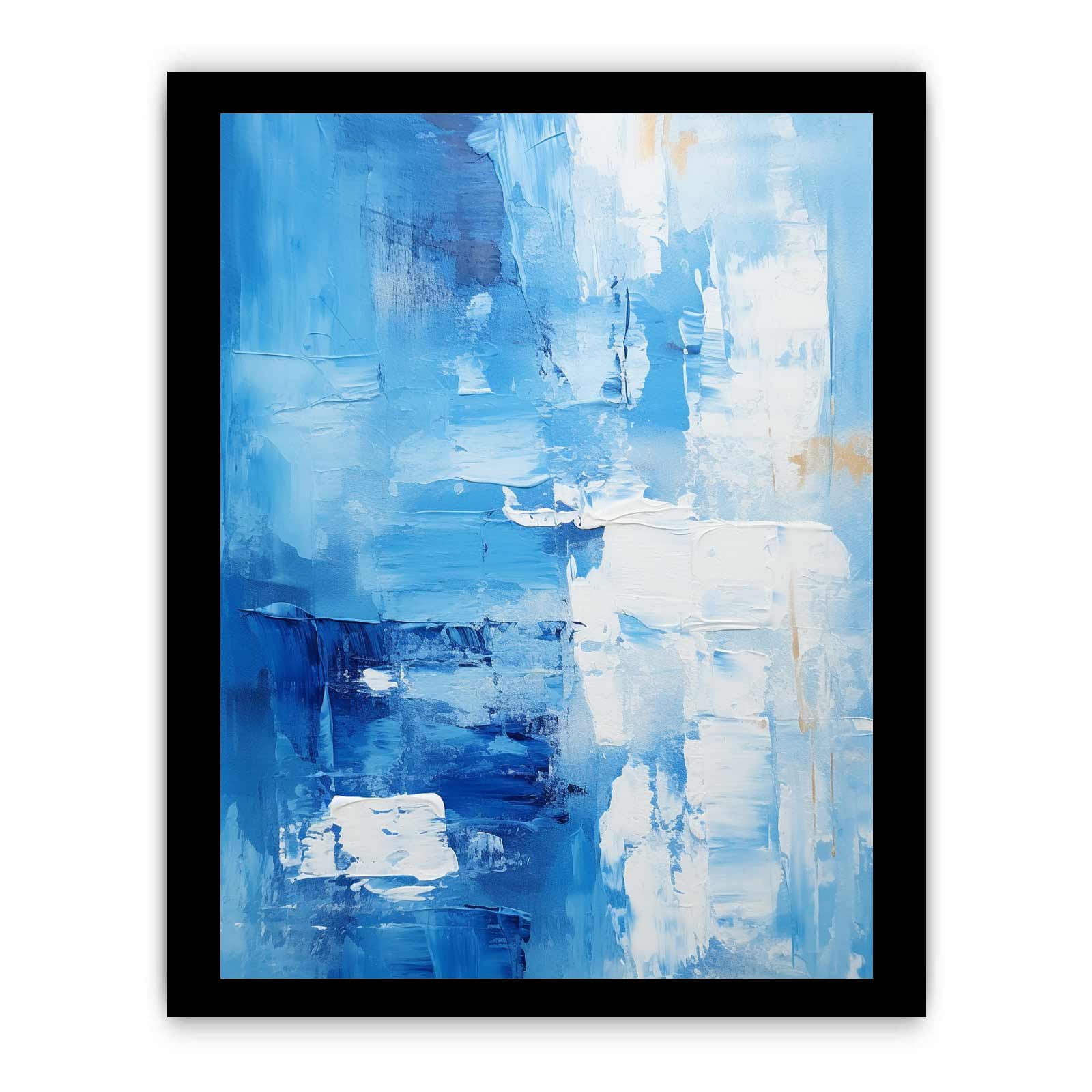 Abstract  Blue Painting