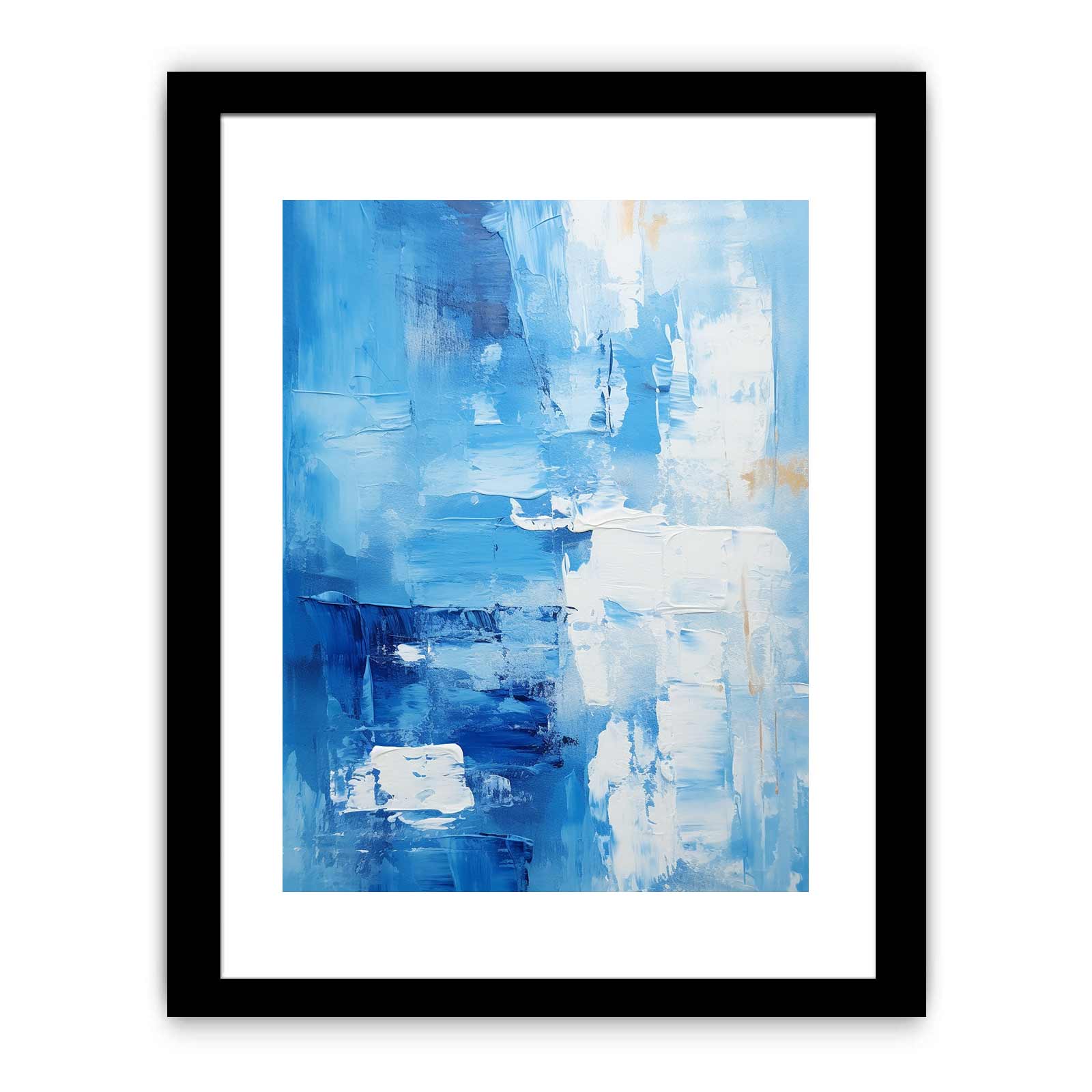 Abstract  Blue Painting