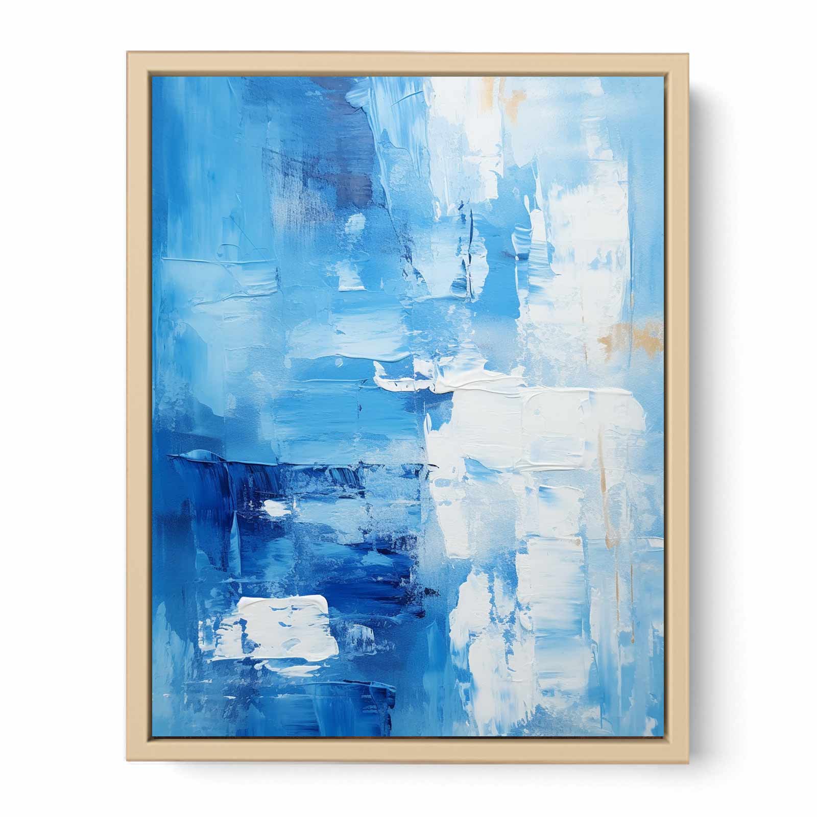 Abstract  Blue Painting