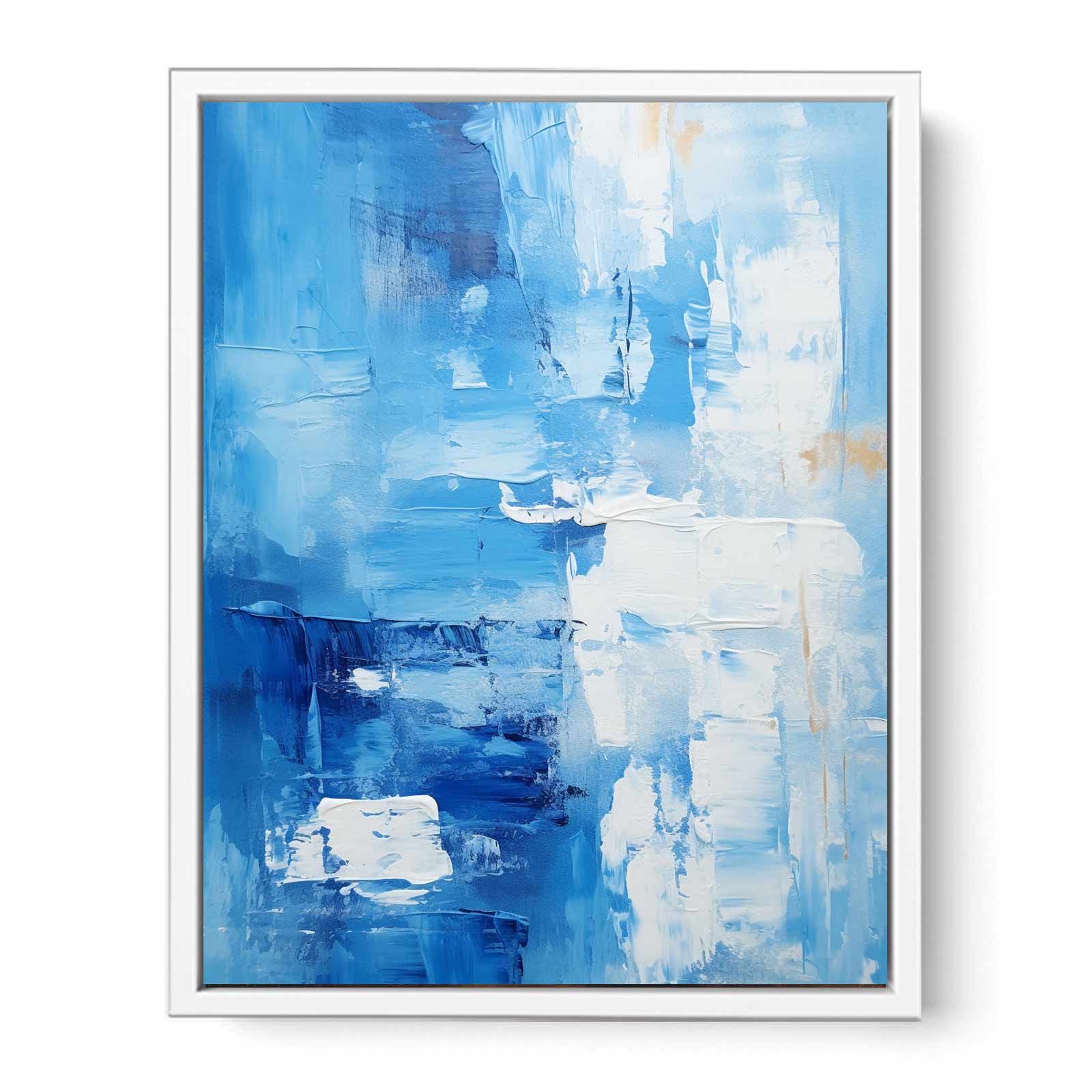 Abstract  Blue Painting