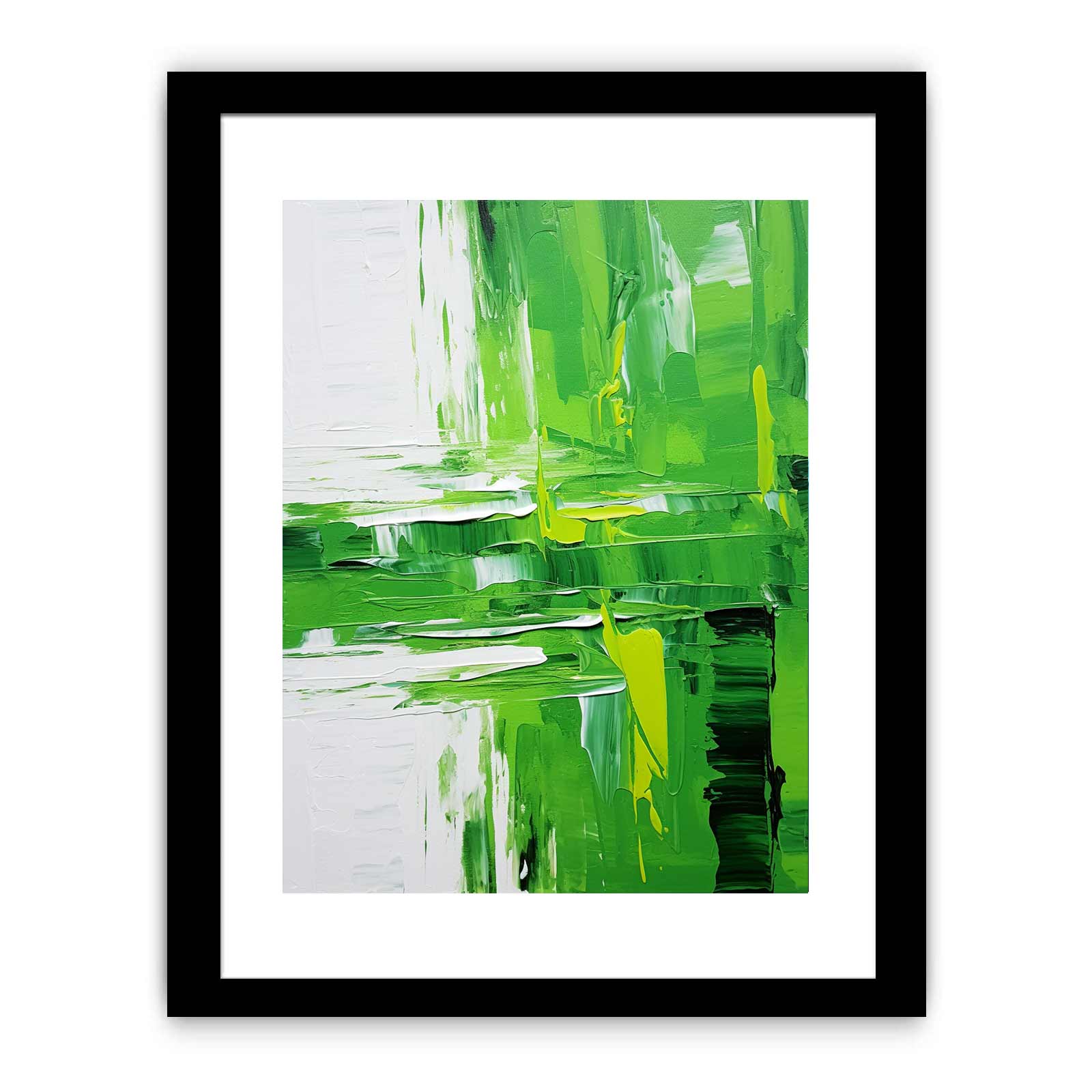 Abstract  Green Painting