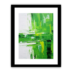Abstract  Green Painting