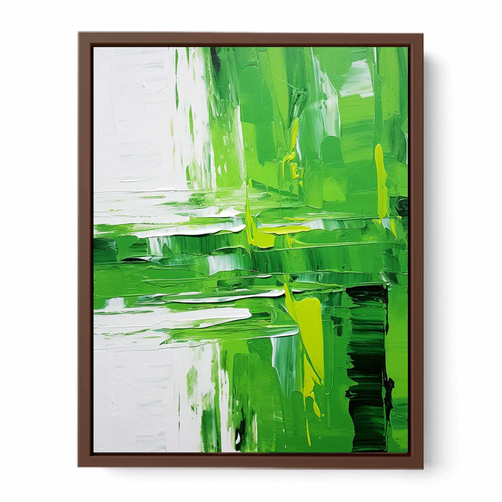 Abstract  Green Painting