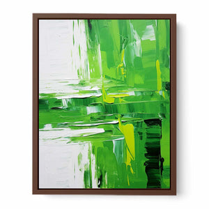 Abstract  Green Painting