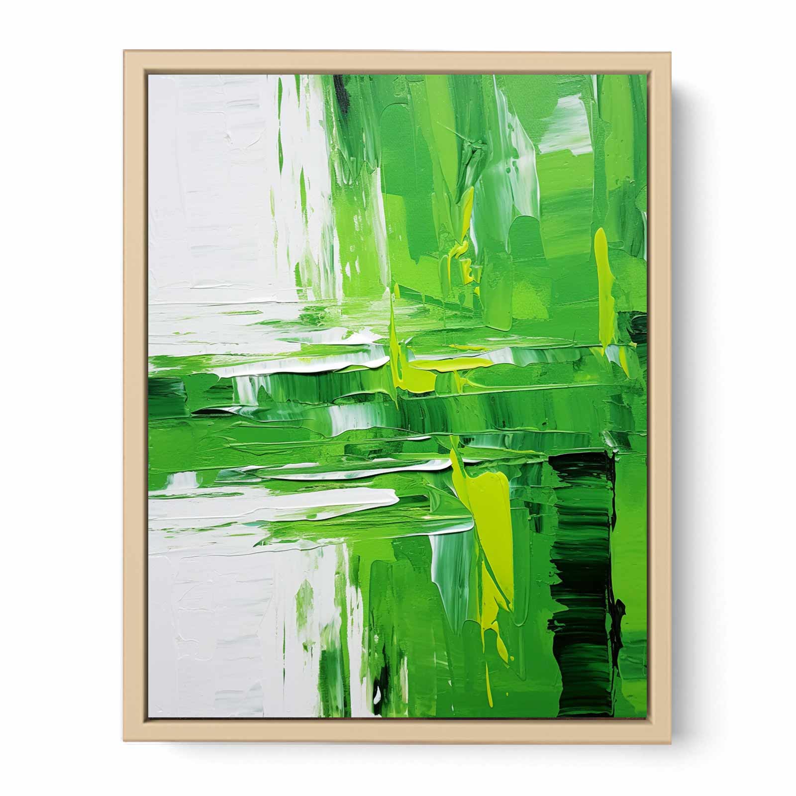 Abstract  Green Painting