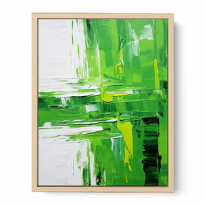 Abstract  Green Painting