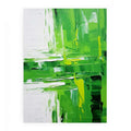 Abstract  Green Painting