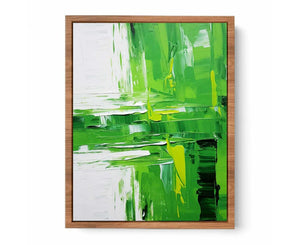 Abstract  Green Painting