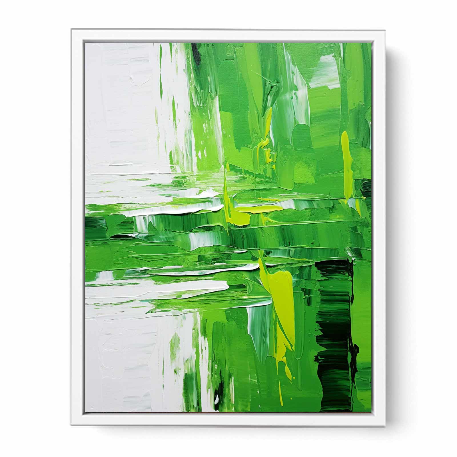 Abstract  Green Painting