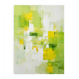 Green Yellow Abstract Painting artwork preview