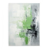 Green Grey Abstract  Painting artwork preview
