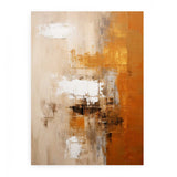 Green Orange Abstract Painting artwork preview