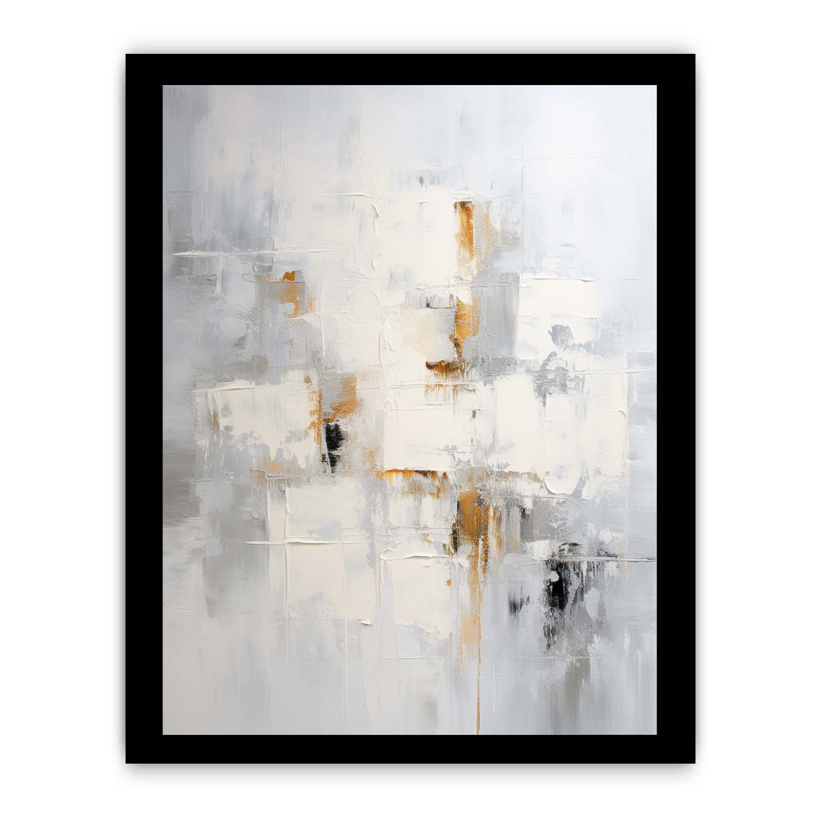 Grey Abstract Painting