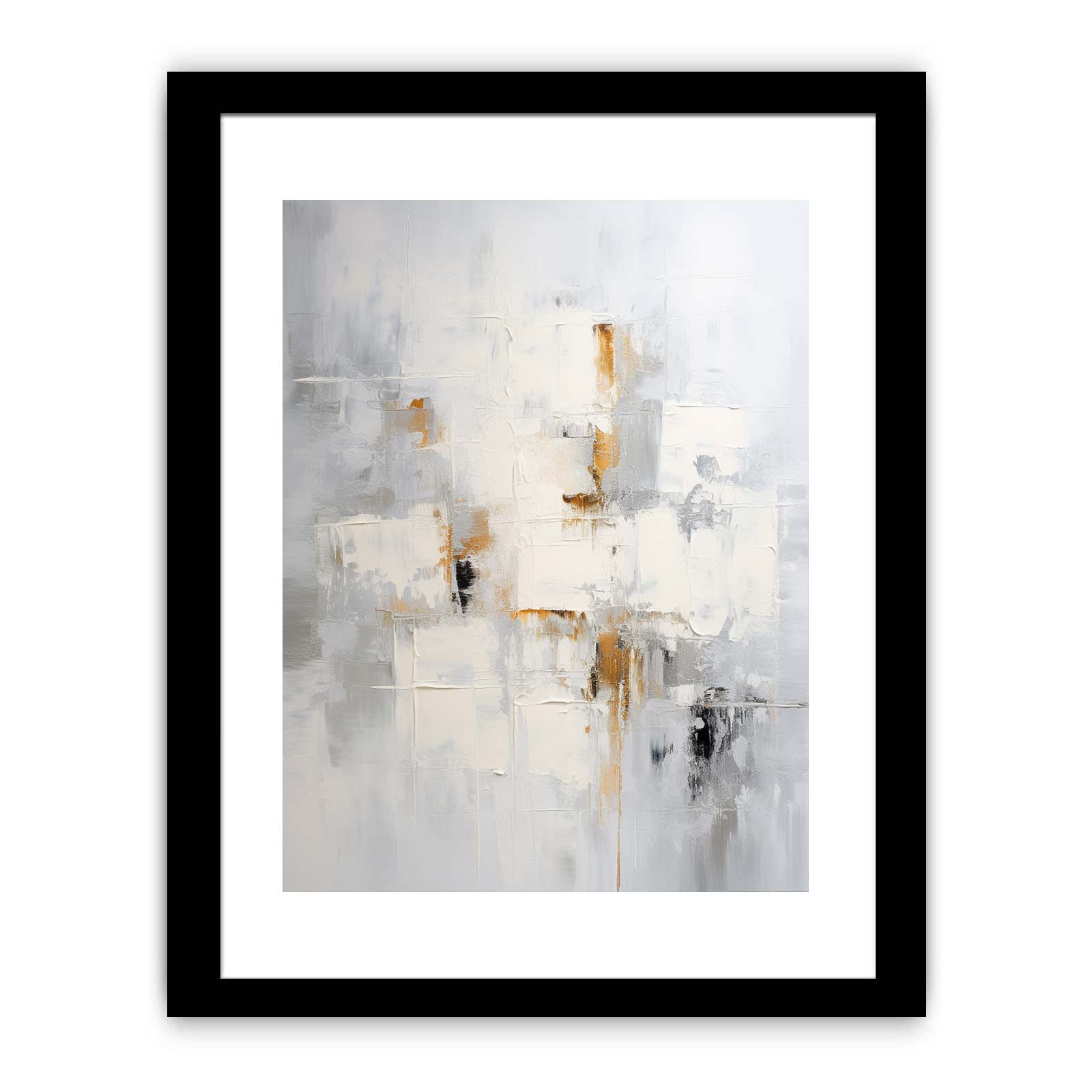 Grey Abstract Painting