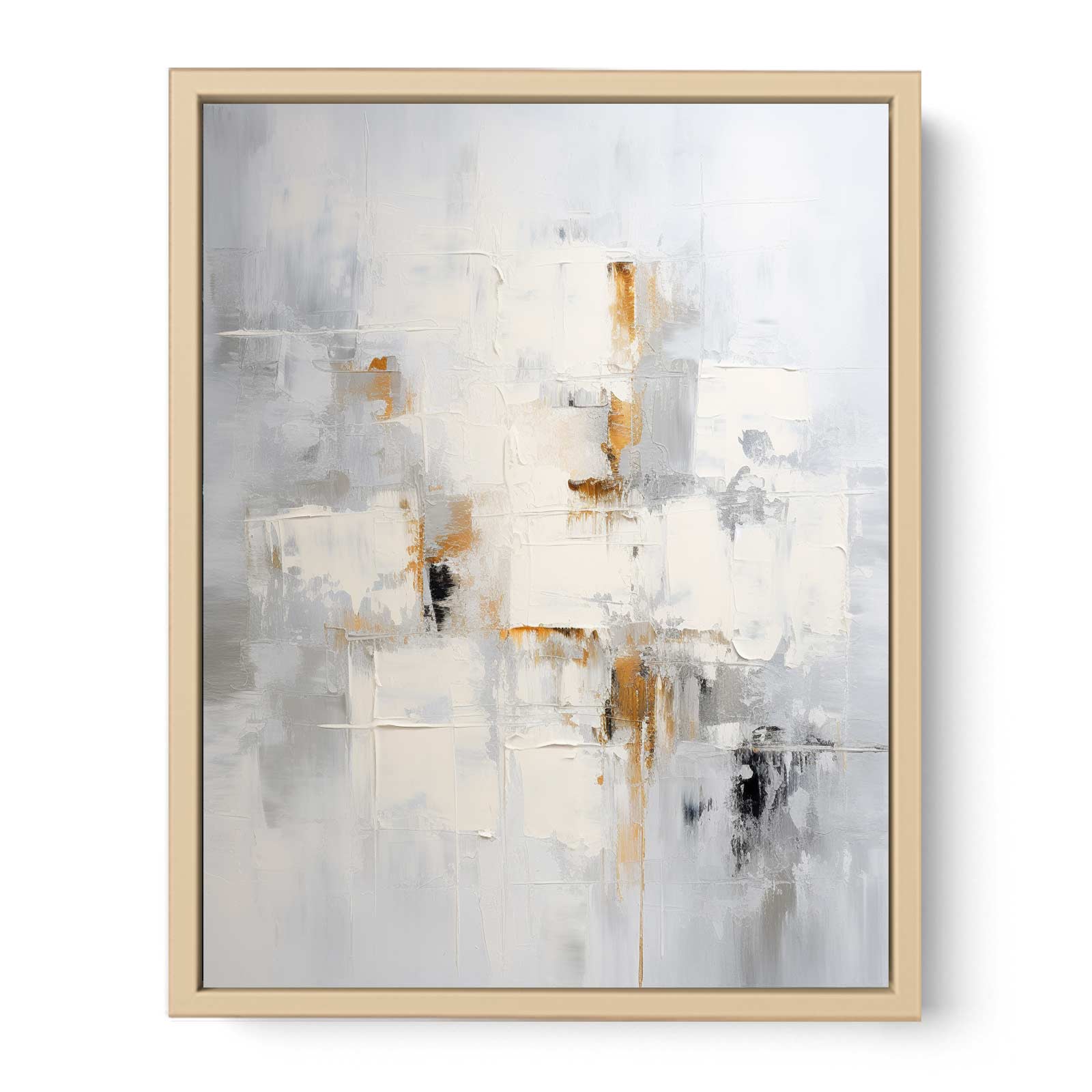Grey Abstract Painting
