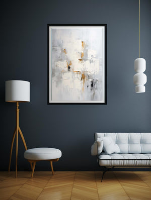 Grey Abstract Painting
