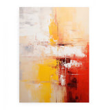 Abstract Painting Yellow Red artwork preview