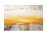 Abstract Yellow Brown Painting artwork preview