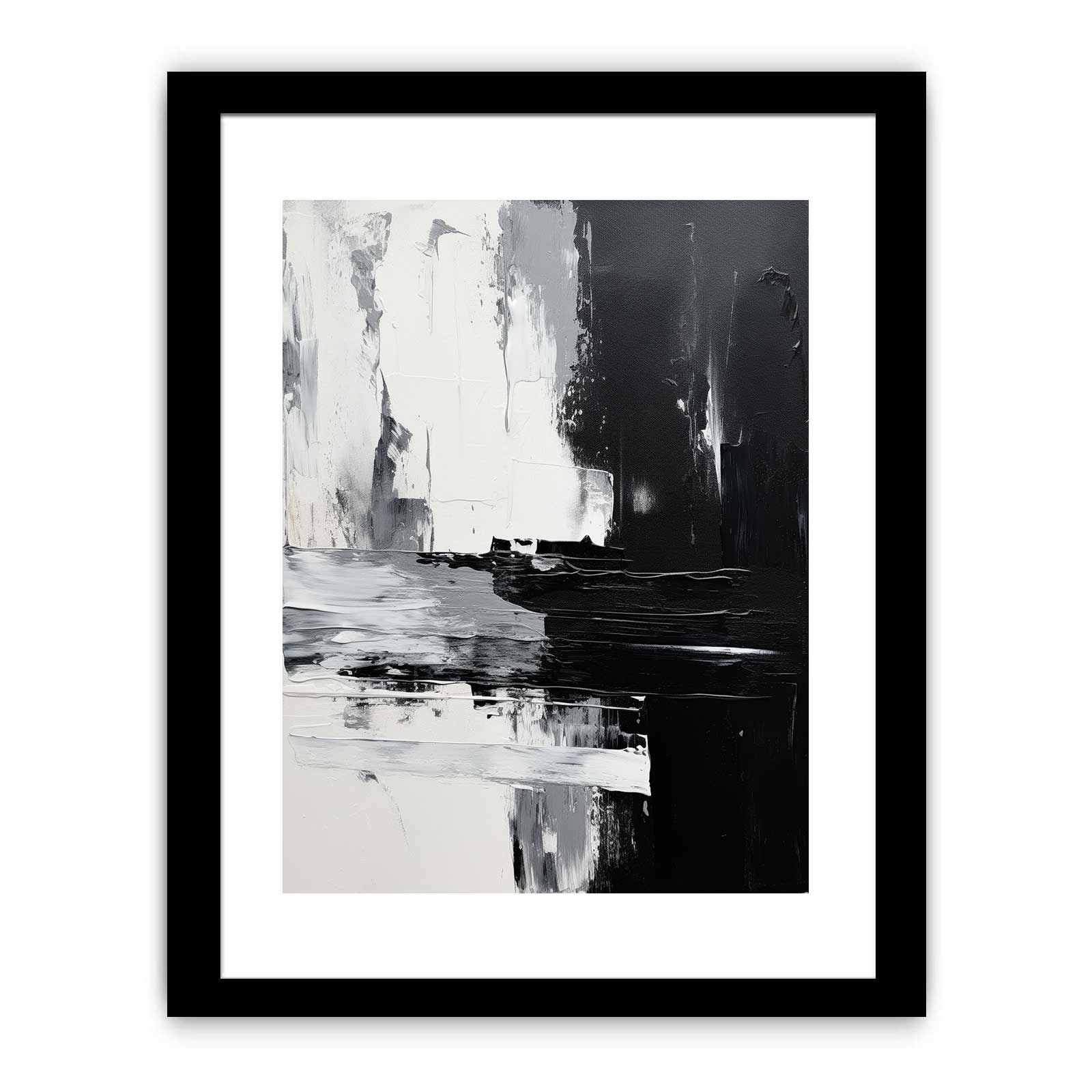 Abstract Black  Painting