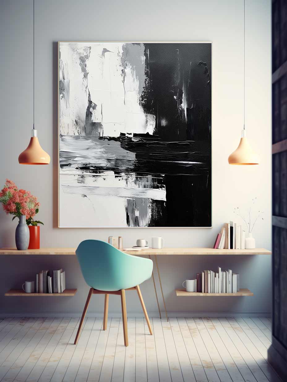 Abstract Black  Painting