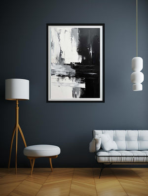 Abstract Black  Painting