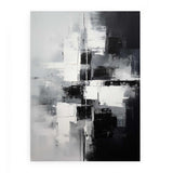 Black And Grey Abstract  Painting artwork preview