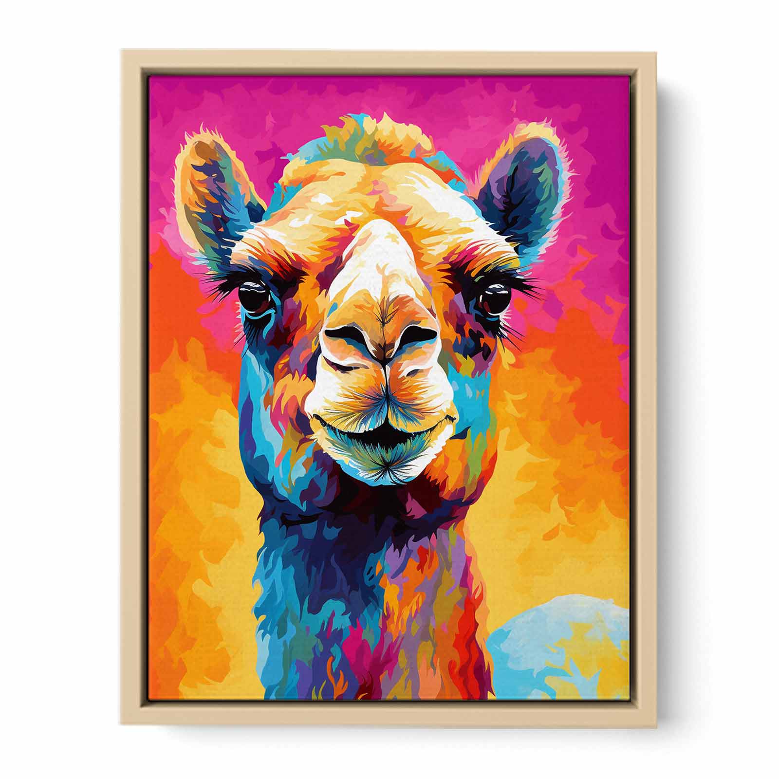 Camel Modern Art Painting