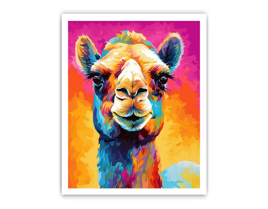 Camel Modern Art Painting