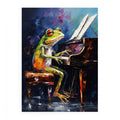Frog Piano Modern Art Painting