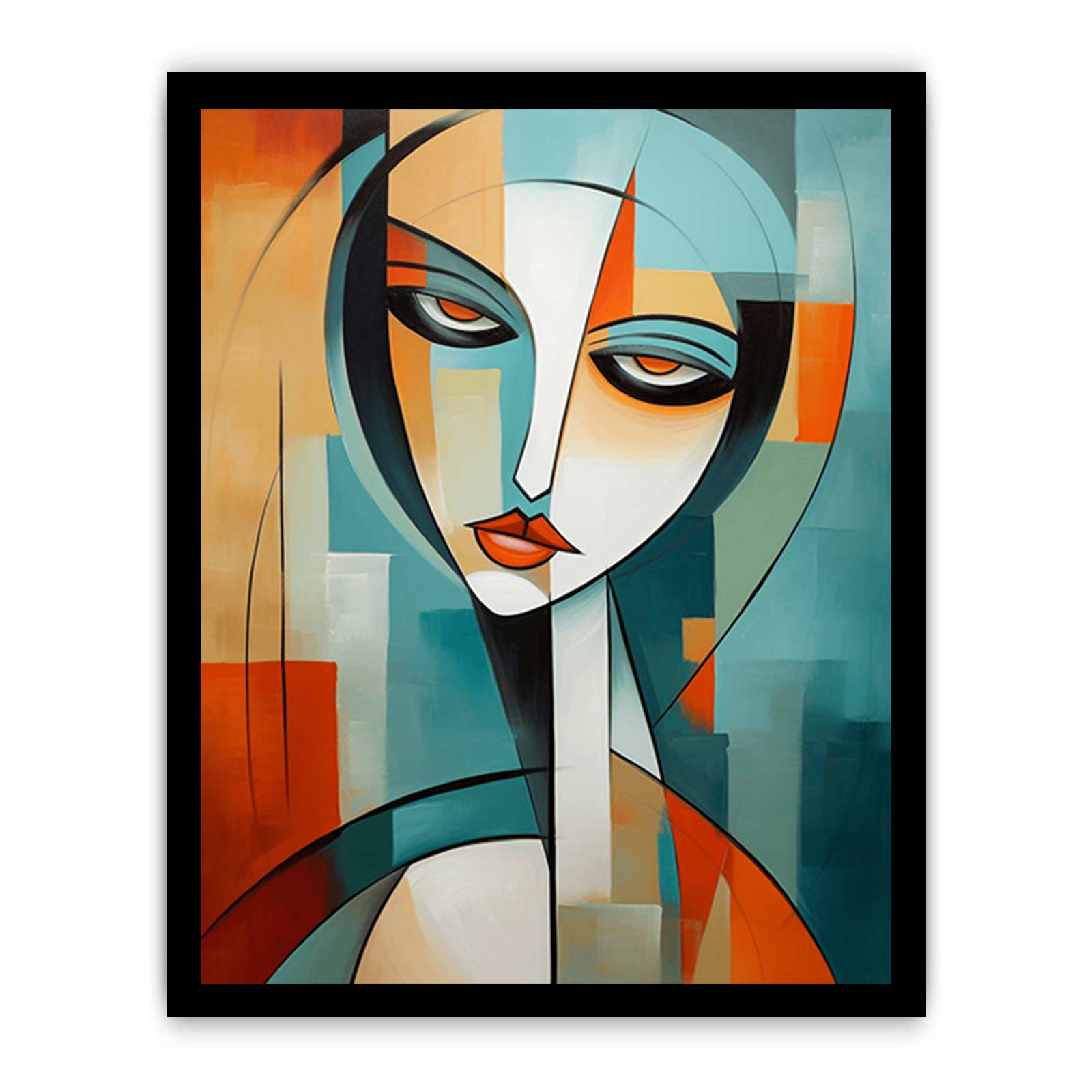 Cubist Woman