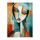 Cubist Woman artwork preview