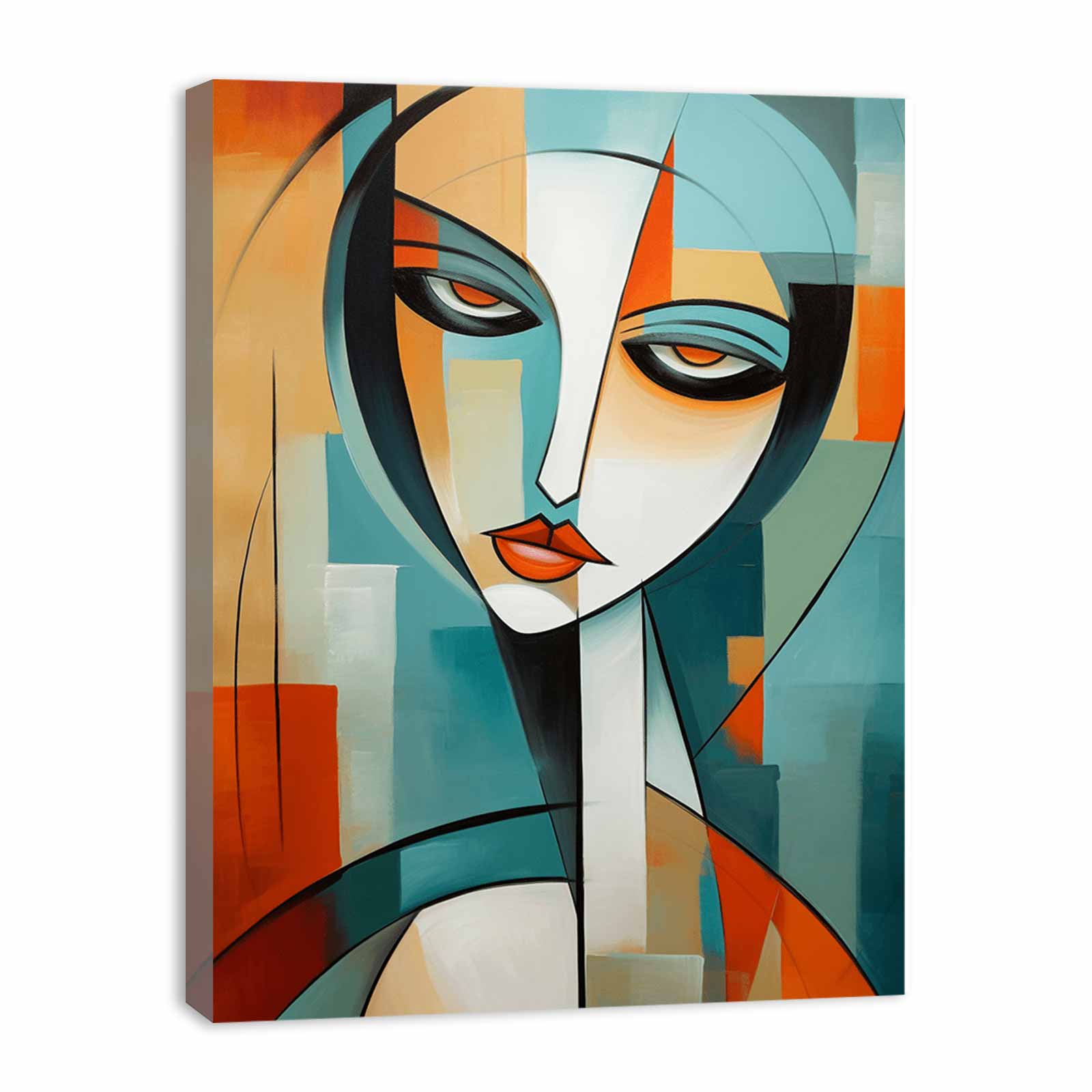 Cubist Woman