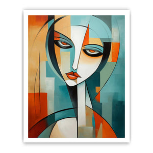 Cubist Woman