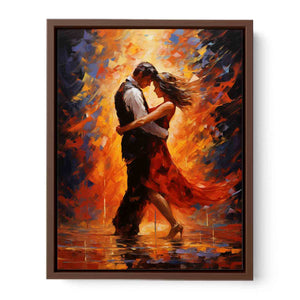 Kinetic Love: Dancing Couple
