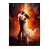 Abstract Couple Dancing Art artwork preview