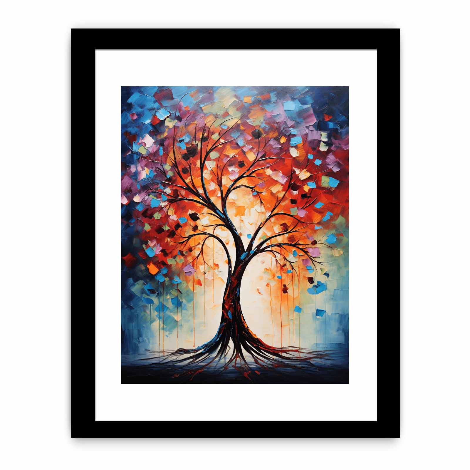 Tree Modern Art  Painting
