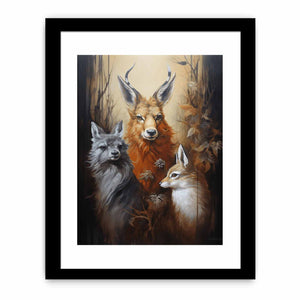 Three Animal Modern Art  Painting