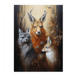 Three Animal Modern Art  Painting artwork preview