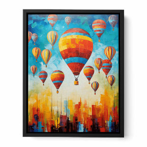 Hot Balloons Modern Painting