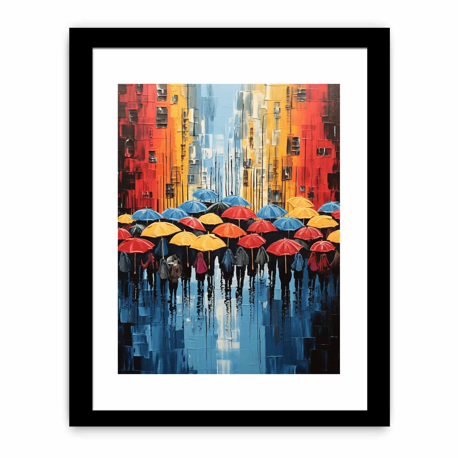 Umbrella  Modern Art  Painting