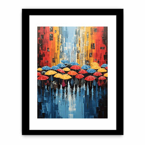 Umbrella  Modern Art  Painting