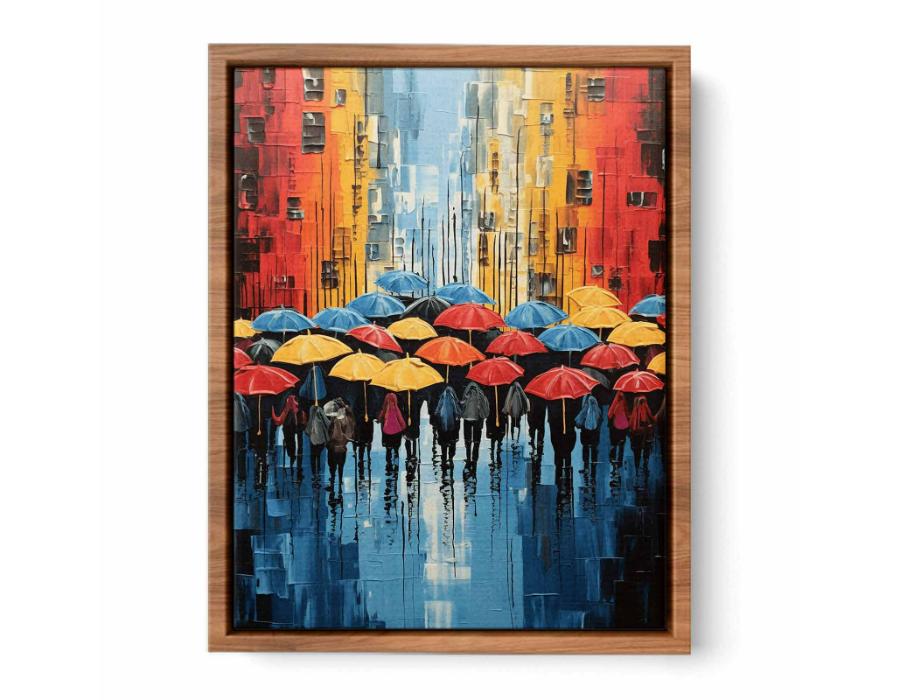 Umbrella  Modern Art  Painting